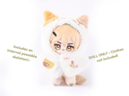 Collar X Malice Shiraishi 10CM Plush Doll only - Clothes not included - Otome Plush