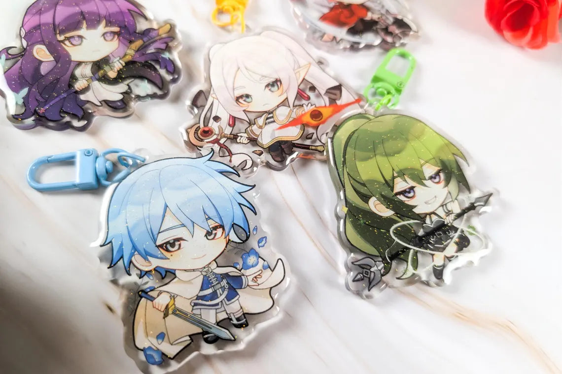 Frieren Beyond Journey's End Keychain Charms