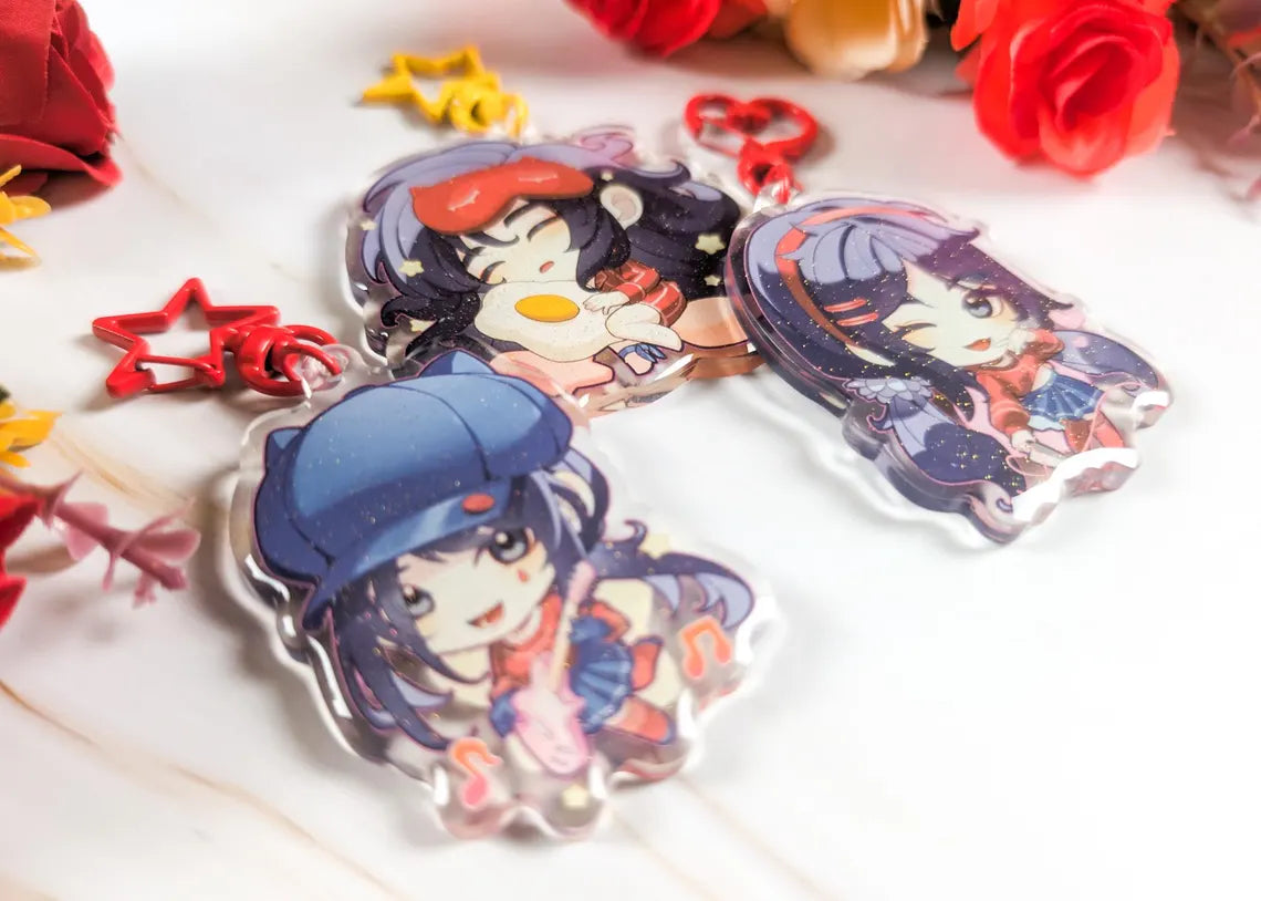 MiSide Mita Cappie Sleepy Mita Keychain Charms Merch