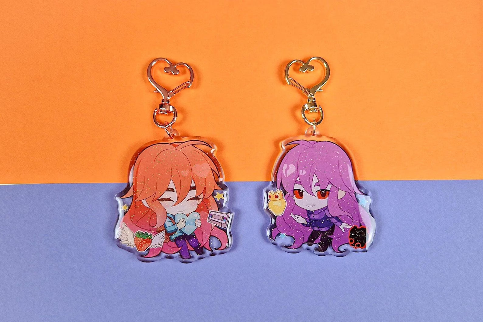 Celeste Madeline // Badeline Keychain Charms
