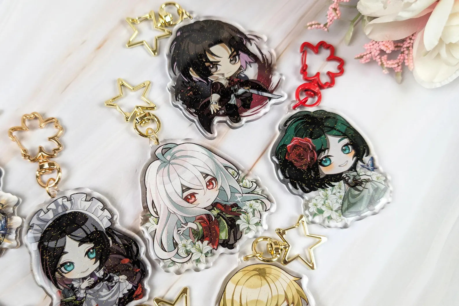 The House In Fata Morgana Keychain Charms (8 options)