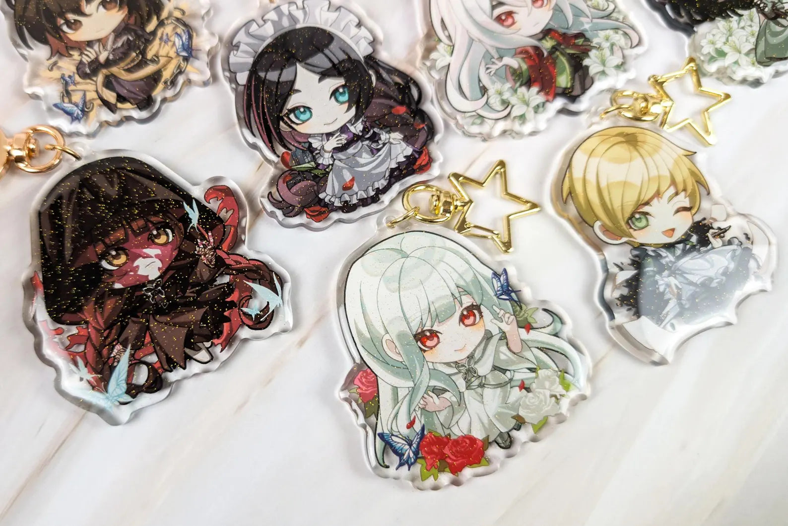 The House In Fata Morgana Keychain Charms (8 options)