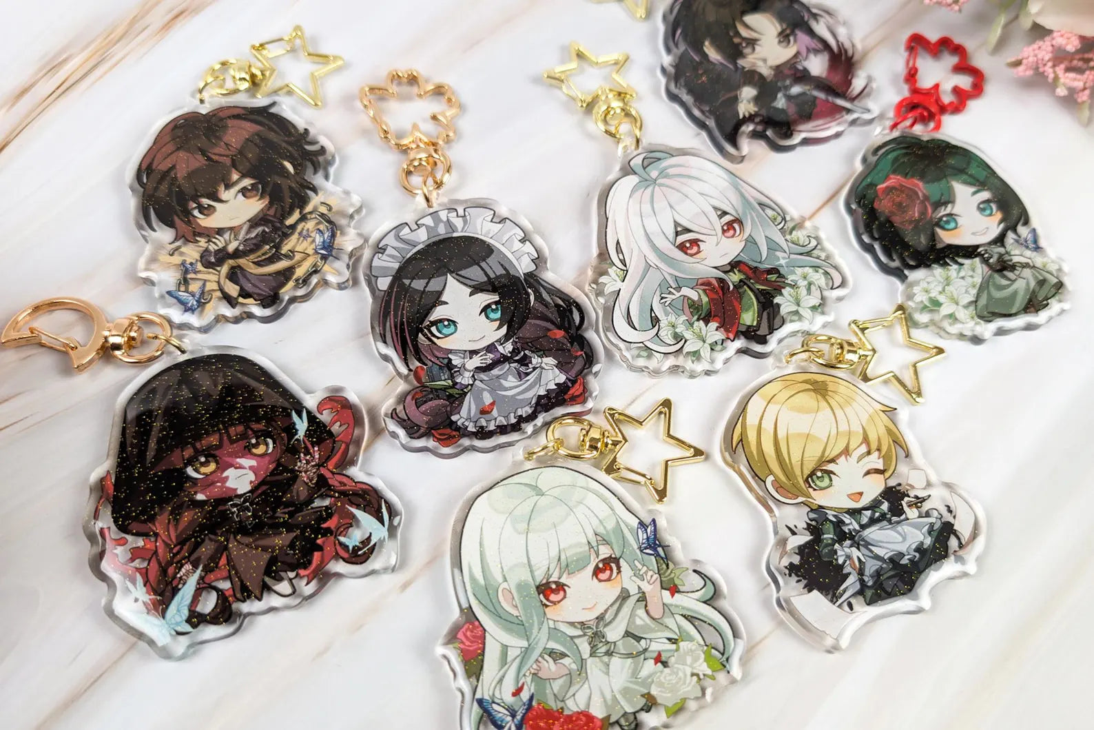 The House In Fata Morgana Keychain Charms (8 options)