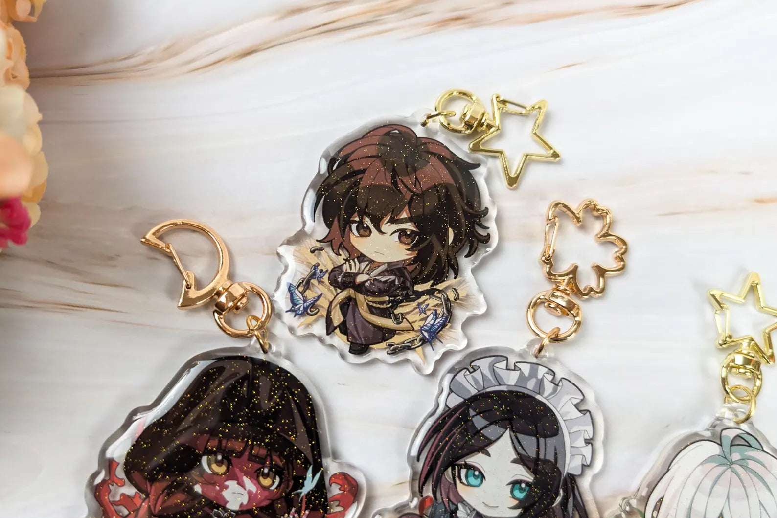 The House In Fata Morgana Keychain Charms (8 options)