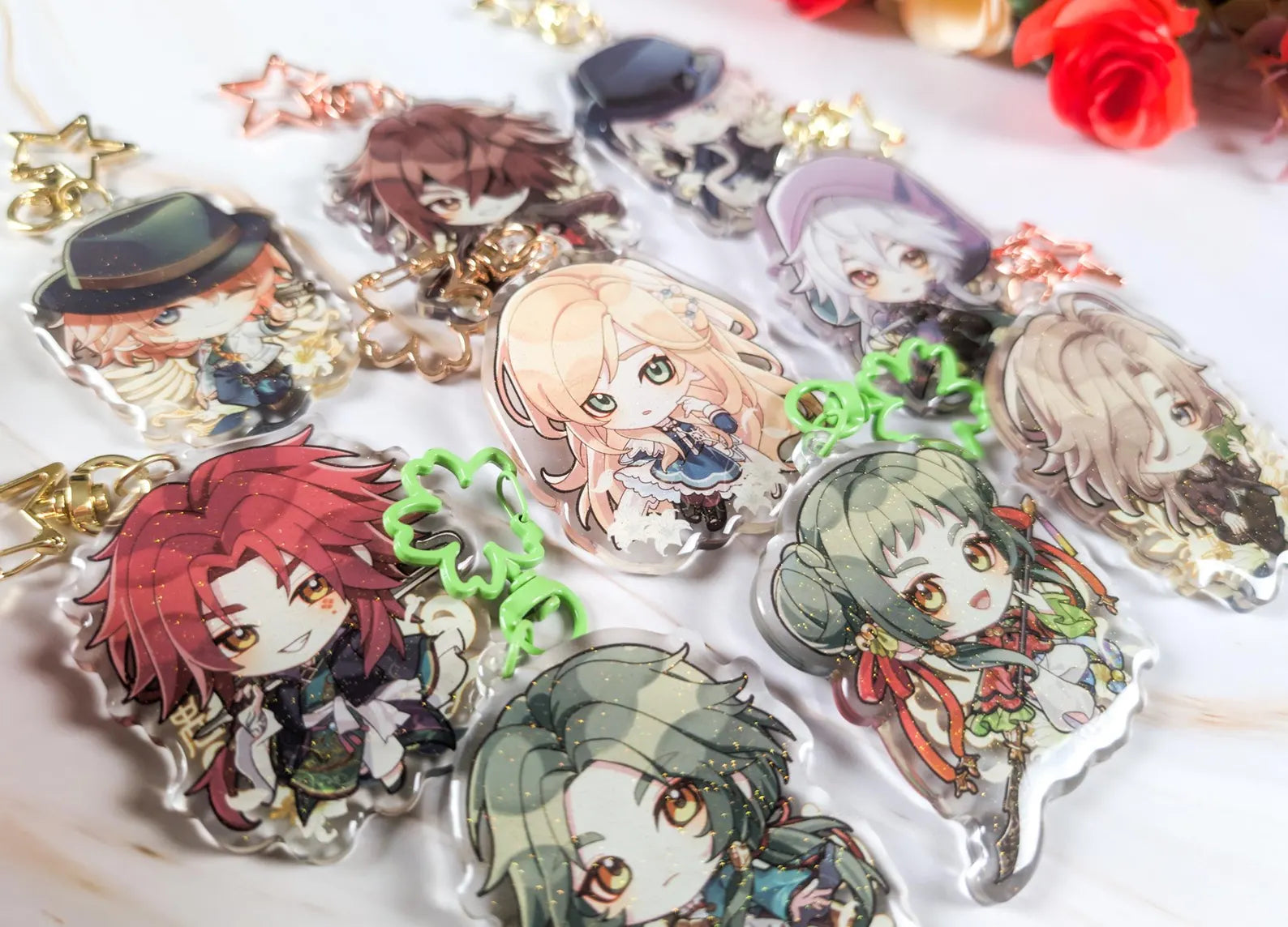 Piofiore Keychain Charms (9 options)