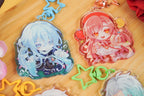 Radiant Tale Gradient Keychain Charm