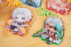 Radiant Tale Gradient Keychain Charm