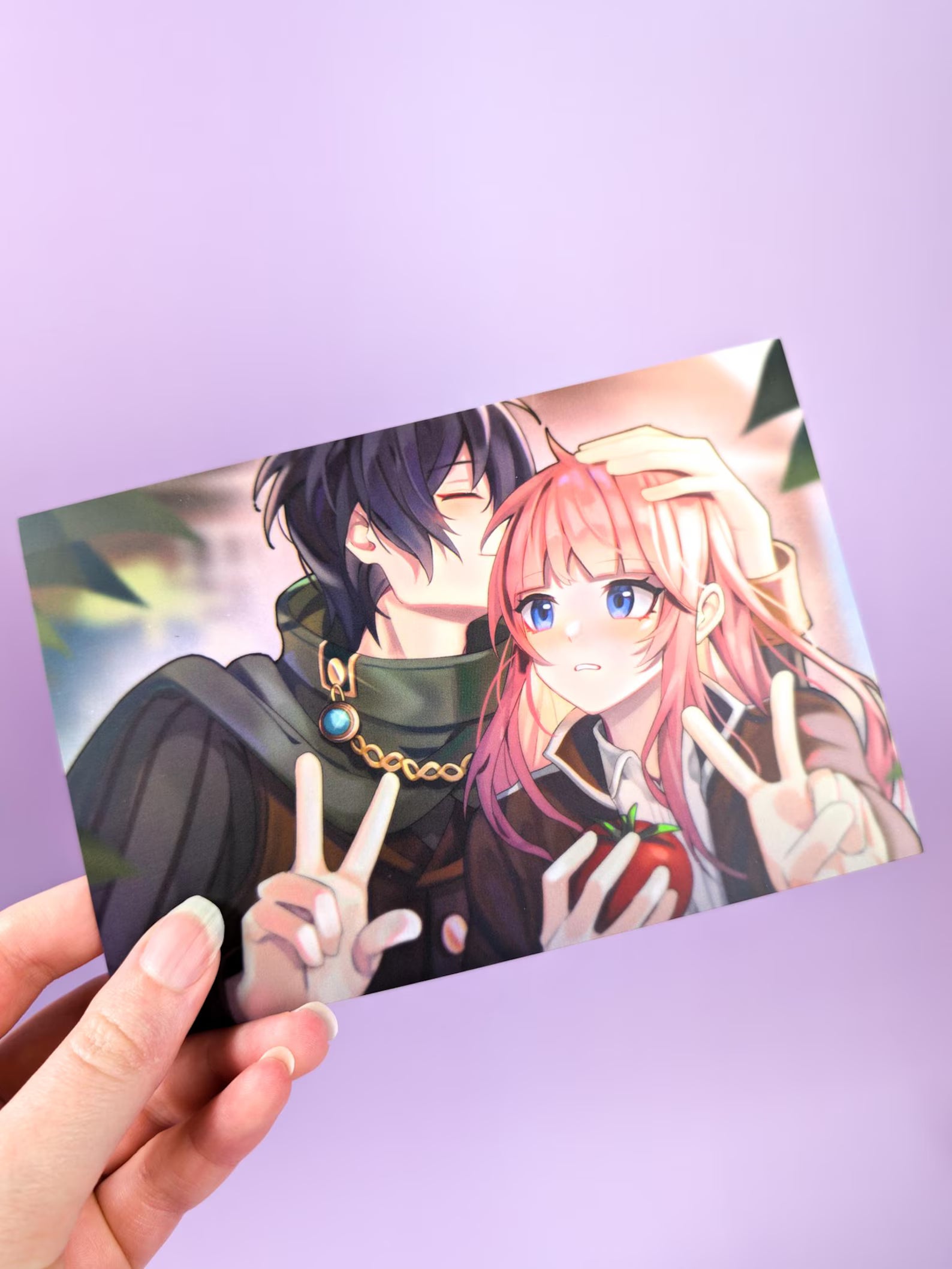 Otome Mini Art Print 10x15 cm (4x6 inch) Steam Prison, Cupid Parasite, Collar X Malice