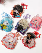 AI : The Somnium Files Gradient Keychains (6 options)