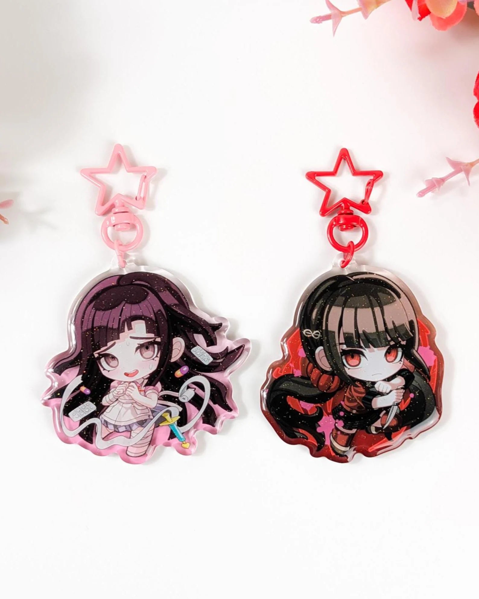 Danganronpa Gradient Keychain Charms (11 options)