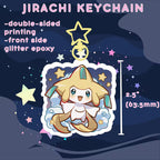 Jirachi Keychain Charm