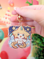 Jirachi Keychain Charm